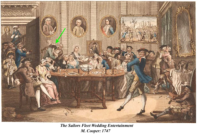 The Sailor's Fleet Wedding Entertainment M. Cooper 1747